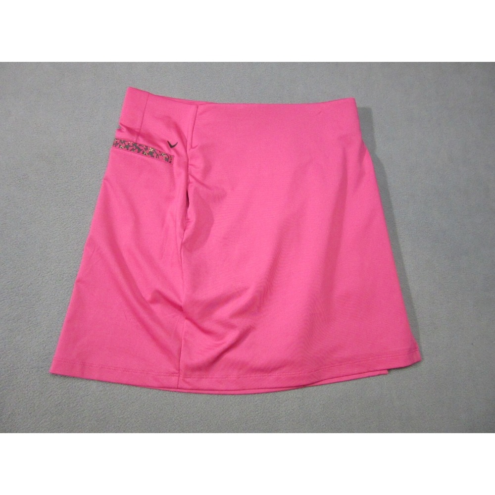 Callaway Skort Womens Small Pink Black Floral Lined Golf Opti-Dri Stretch